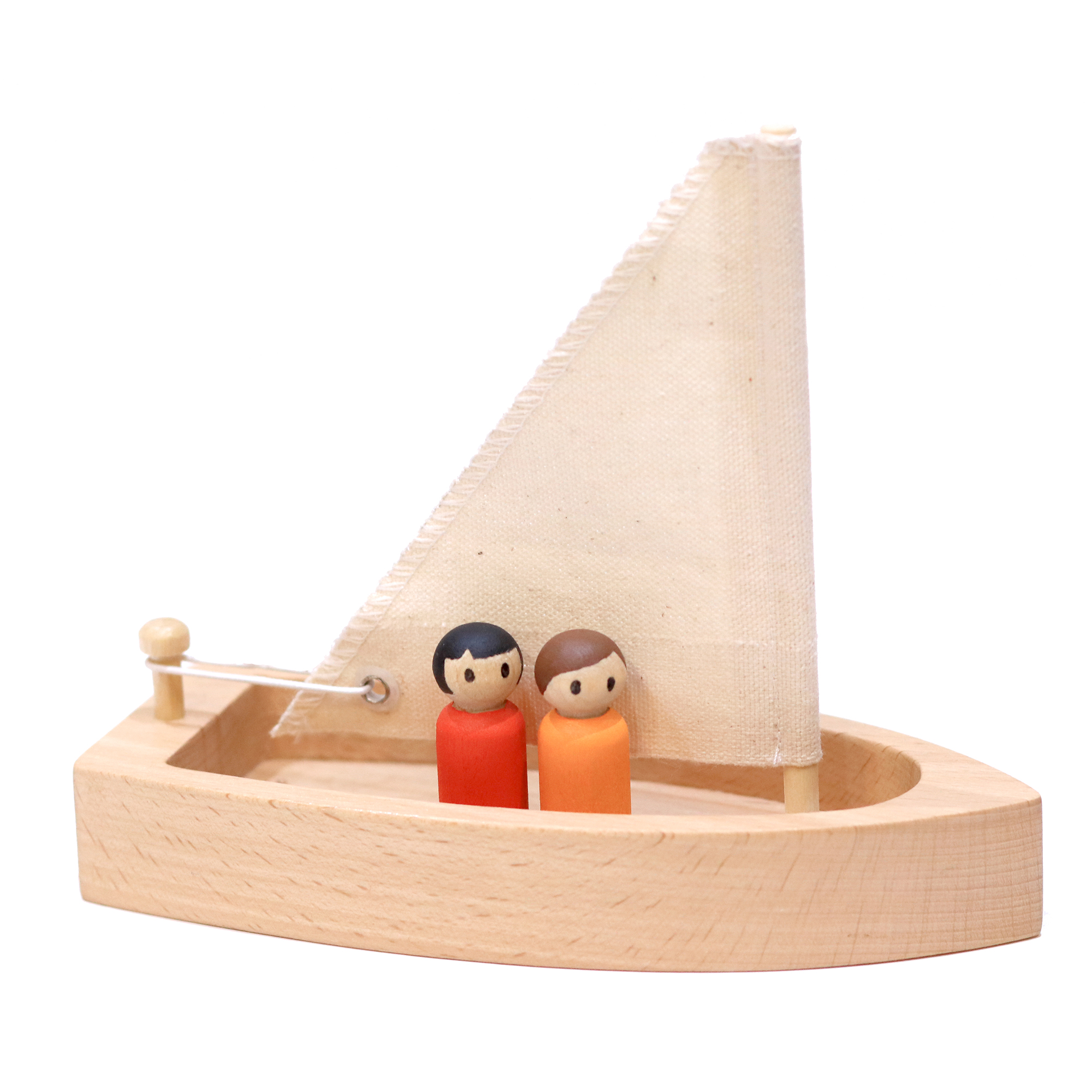 قایق چوبی اسباب بازی مدل Sailing کودکانه